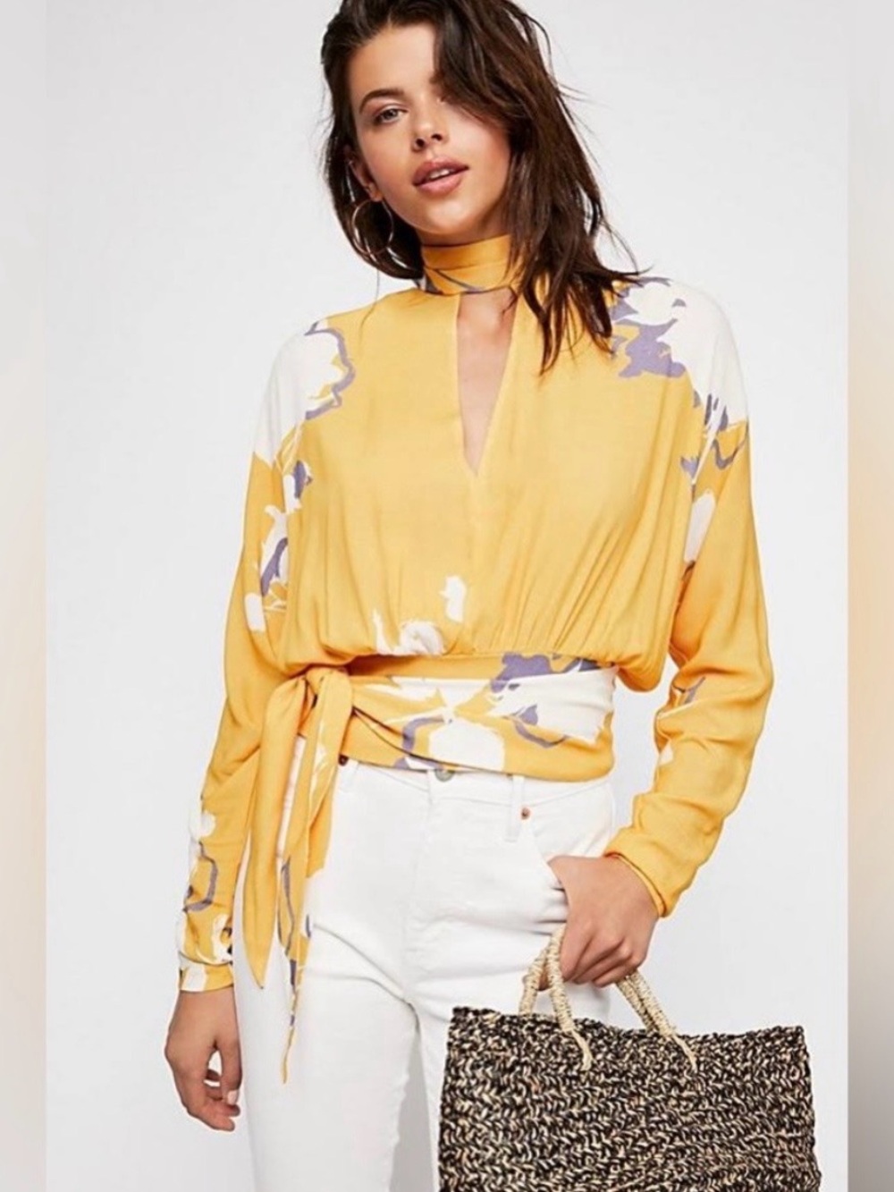 Free People Say You Love Me
Wrap Blouse